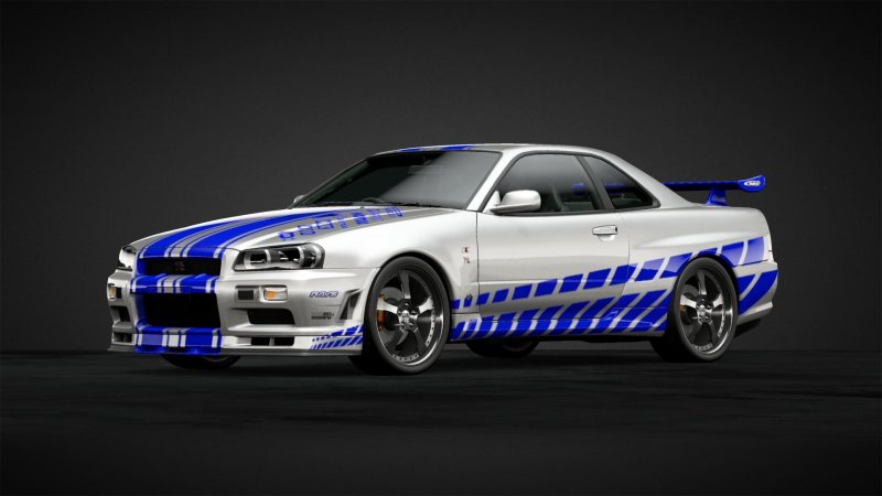 Nissan r34 Paul Walker