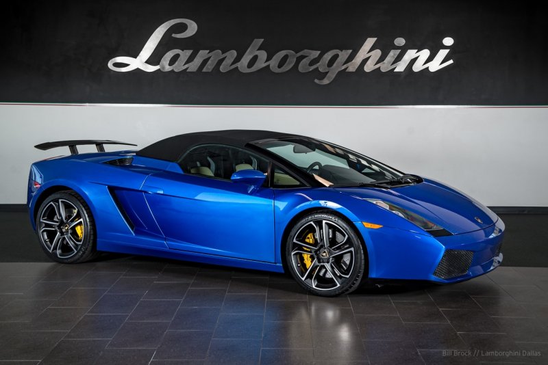 Lamborghini Gallardo lp550 2 Spyder Blue