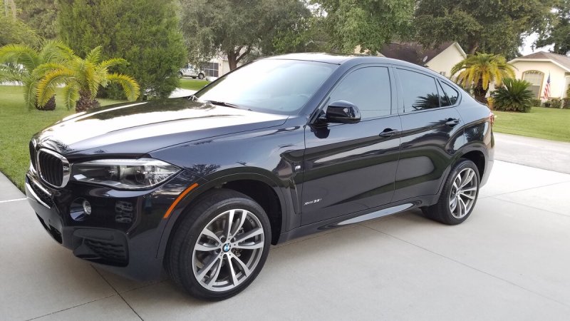 BMW x4 m Sport черный карбон