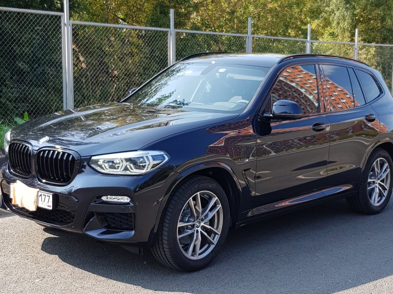 BMW x3 g01 Carbon Black