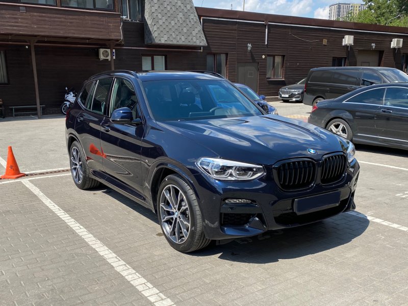 BMW x3 g01 черный