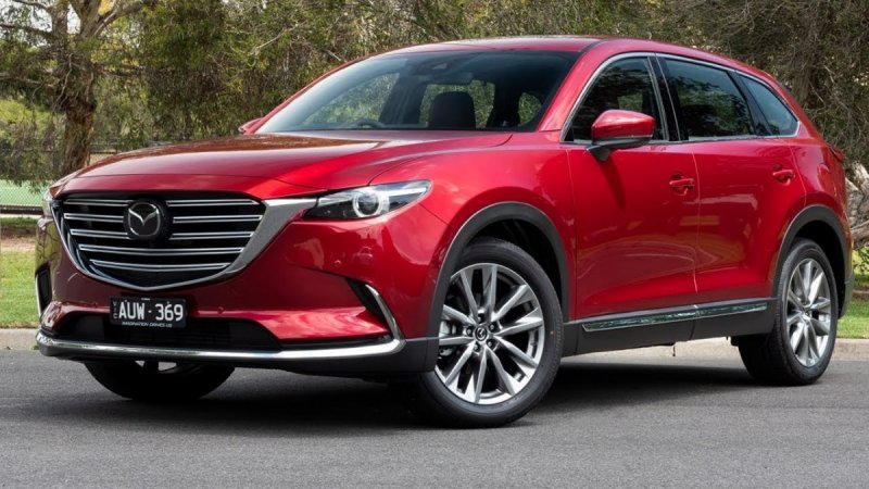 Mazda CX 9 2020 красная