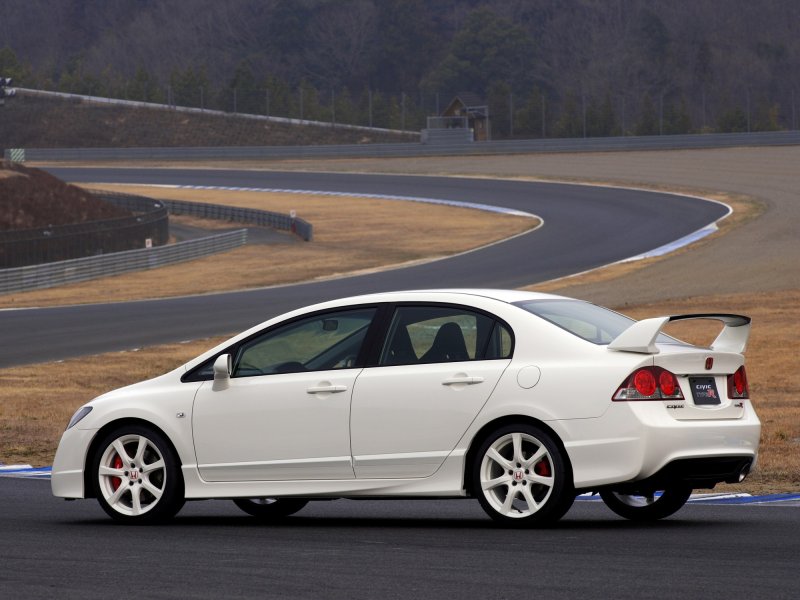 Honda Civic 8 синий