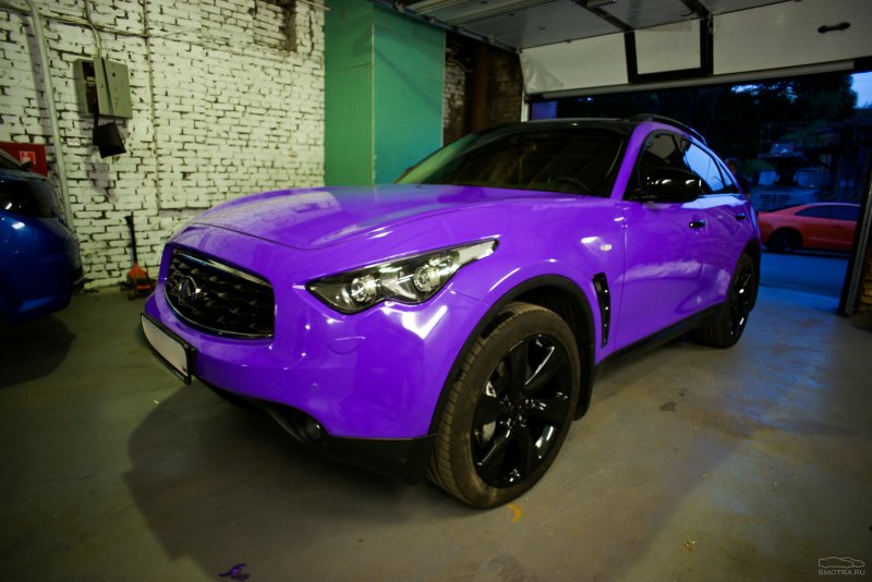 Infiniti fx50 необычный цвет
