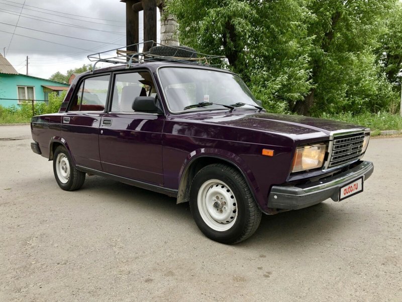 ВАЗ 2107 баклажан