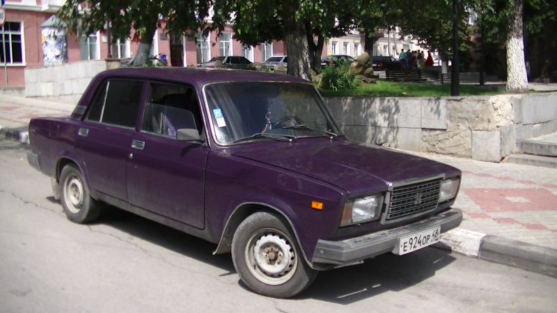 ВАЗ 2107 баклажан