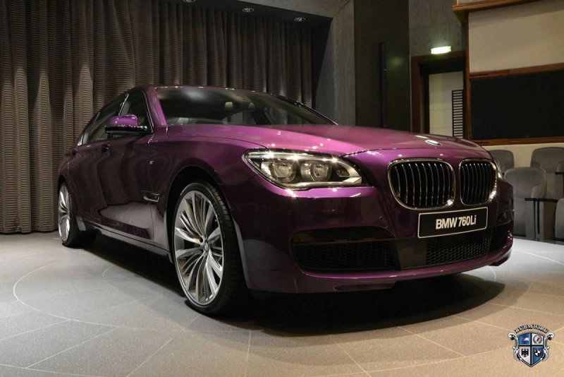 Цвета БМВ 760 li