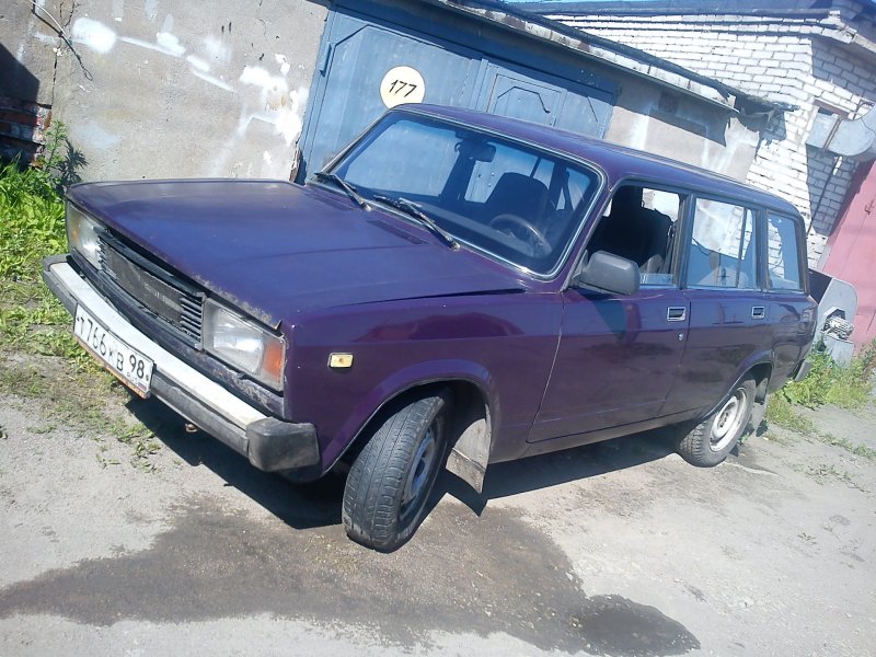 ВАЗ 2104 баклажан