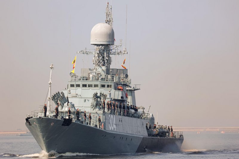 Военные корабли в черном море