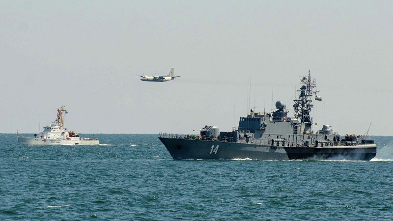 Украинский флот в Азовском море