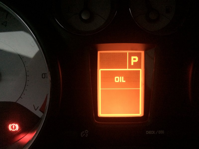 Oil Level Peugeot 308 2008