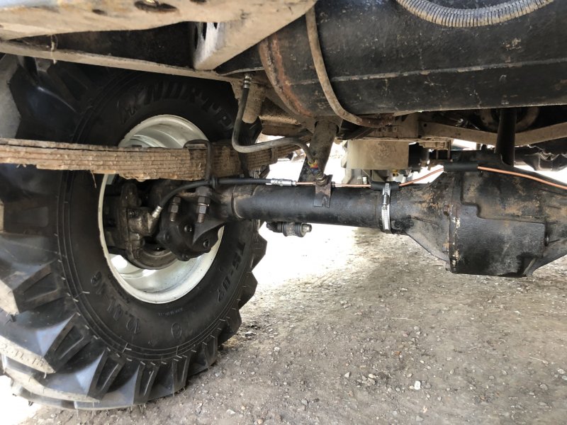 Передний мост УАЗ профи 4x4