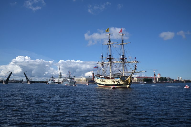 ВМФ парад в Санкт-Петербурге Санкт-Петербург 2020