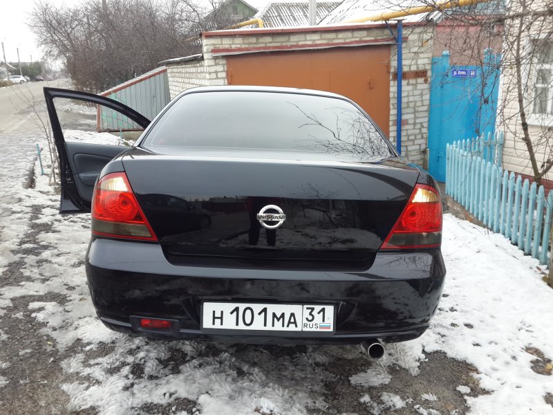 Ниссан Альмера задний ход