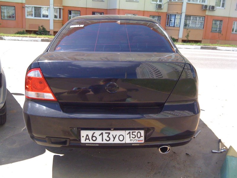 Nissan Almera Classic тонировка фонарей