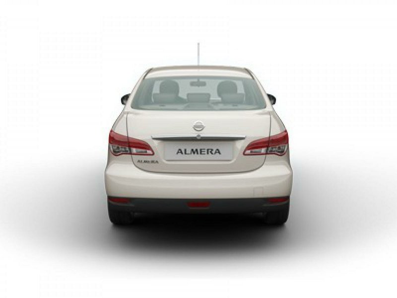 Nissan Almera g15 сзади