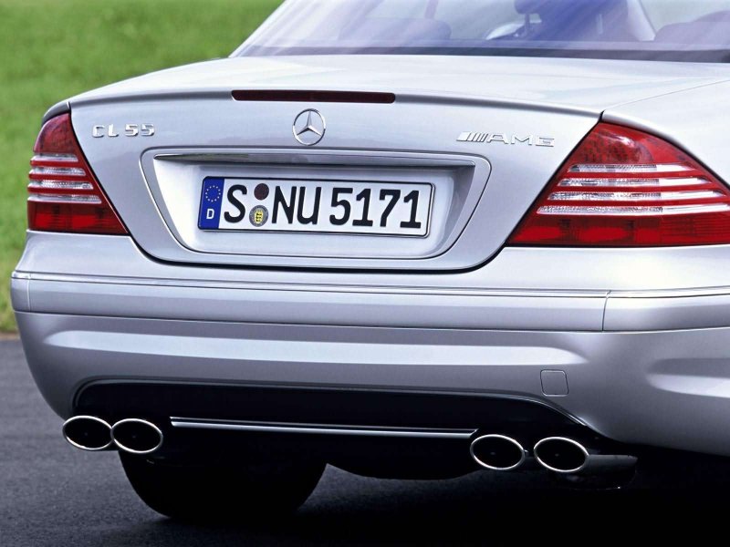 Мерседес CL 55 AMG Restailing