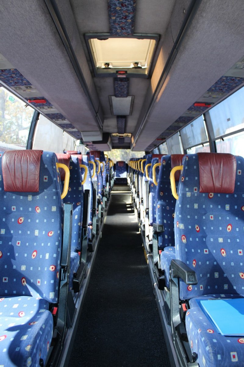 Туристический автобус Scania салон