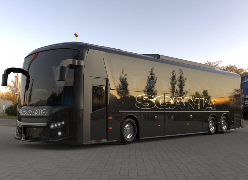 Scania 113 салон