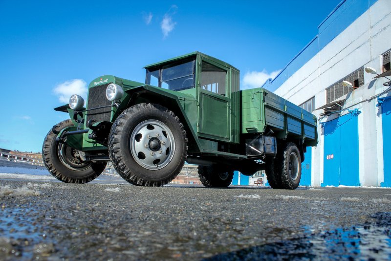 Урал-ЗИС-355м АЦ-2,6-355м автоцистерна пожарная