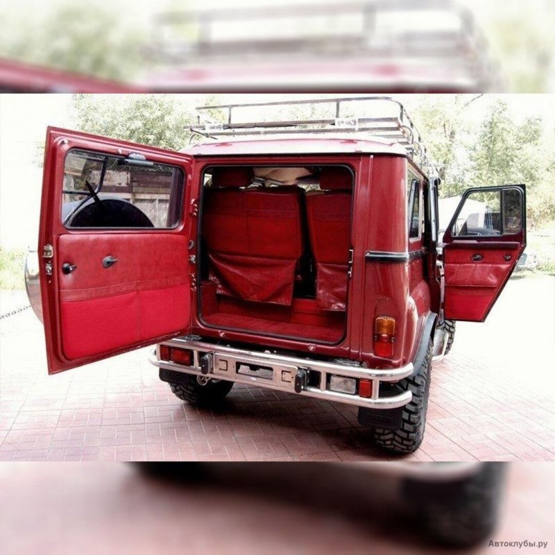 УАЗ 3303 вахтовый зимой