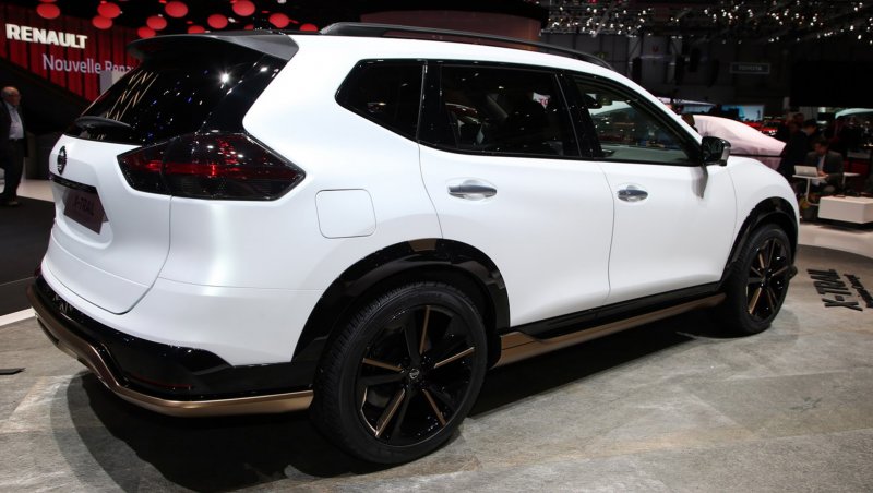 Nissan x-Trail t32 Tuning белый