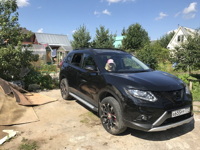 Антихром Ниссан х Трейл т32