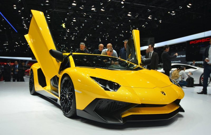 Lamborghini Aventador марка машины