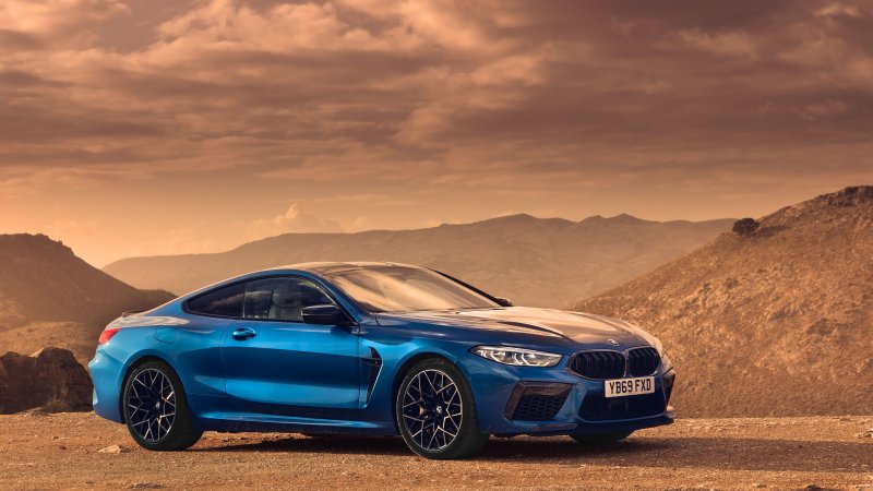 BMW m8 Coupe Black