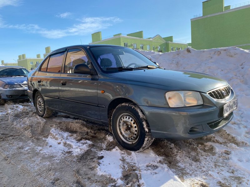 Хундай акцент 2001 1.6at GS