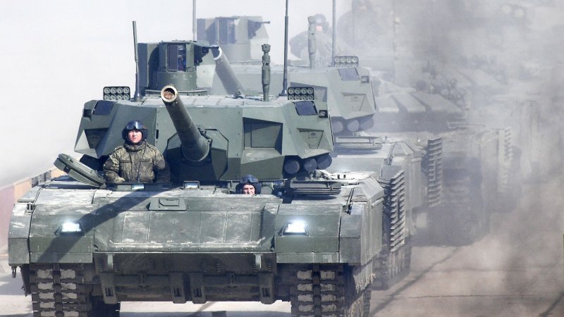 Т-14 основной боевой танк в Сирии