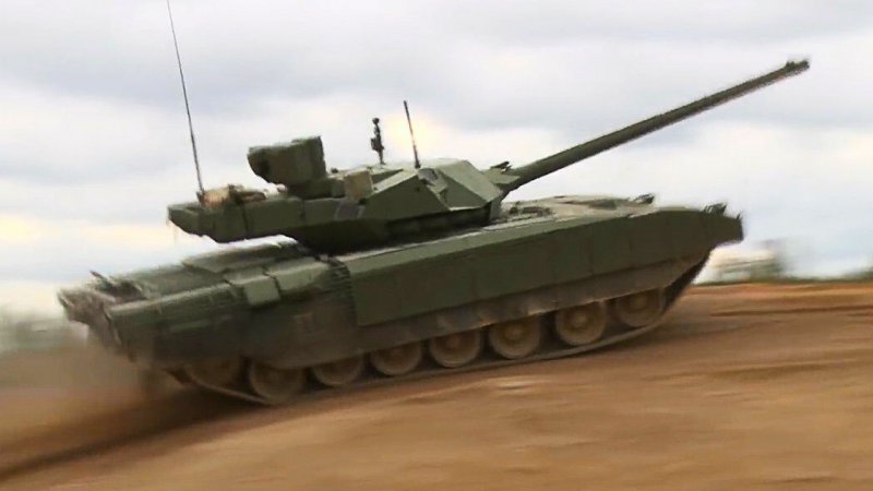 Т14 против м1 Абрамс