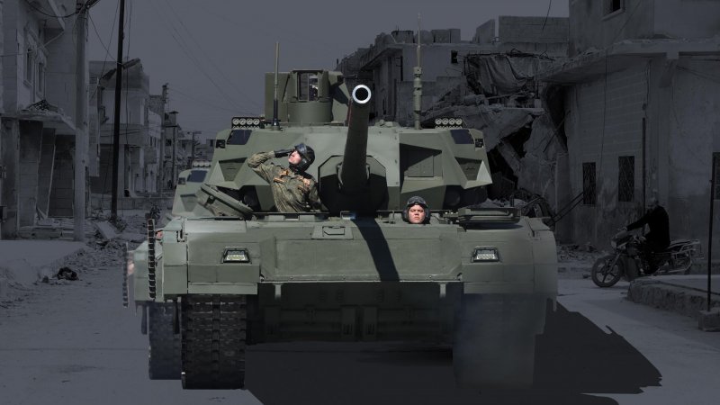 Т-14 Армата в Сирии