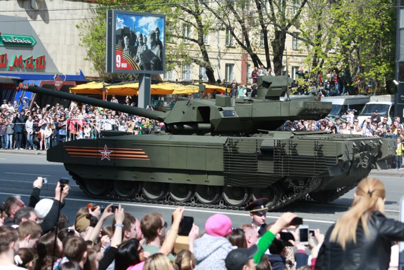Т-14 Армата в Сирии