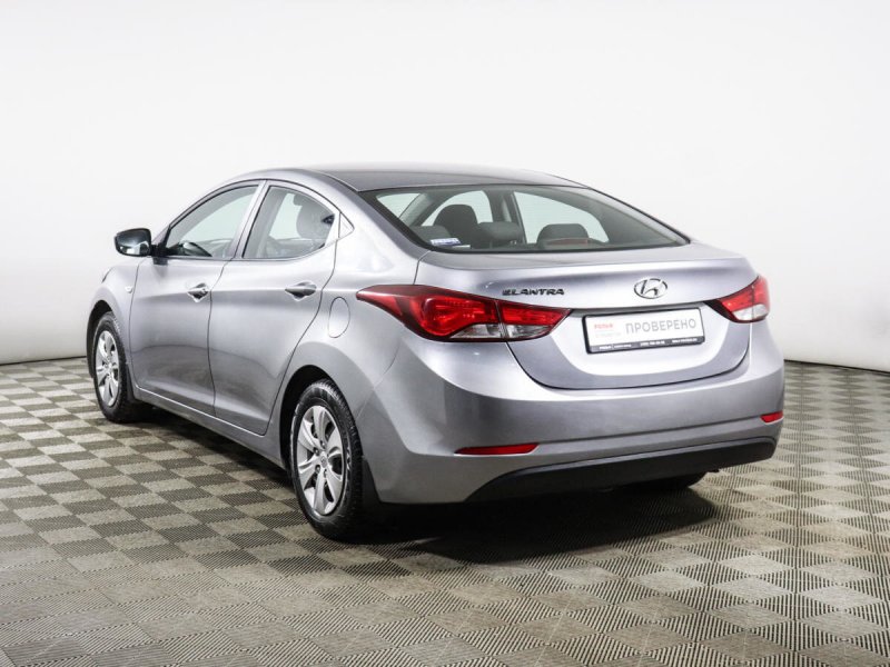 Hyundai Elantra 2014 серый