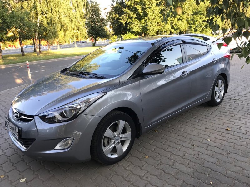 Hyundai Elantra v (MD) Рестайлинг