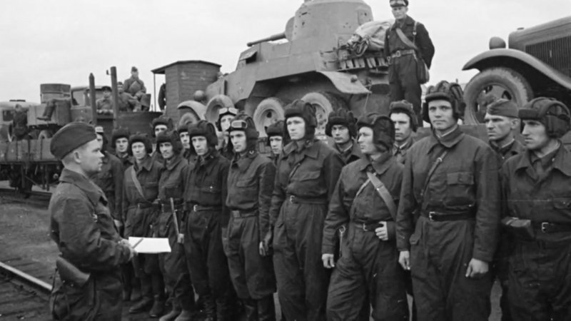 Танкисты РККА В 1941 году