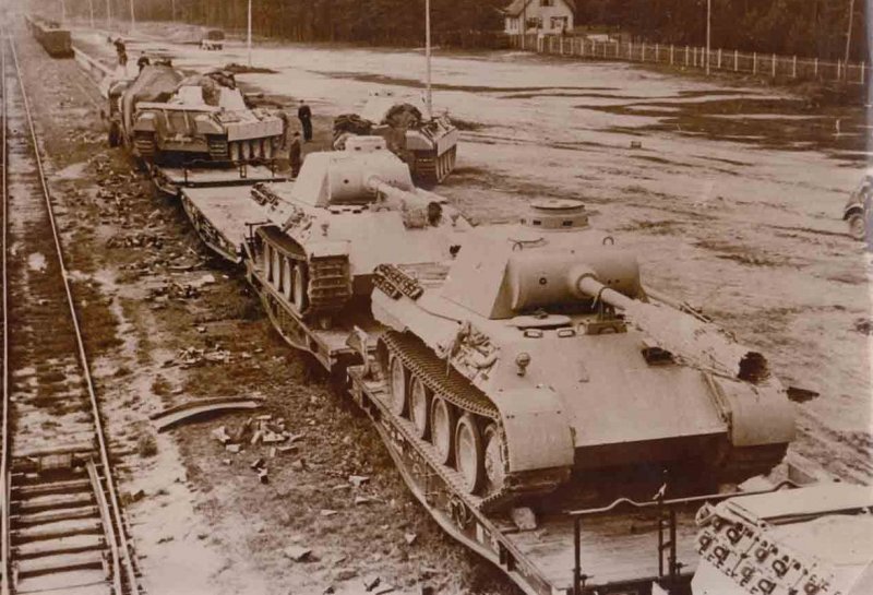 Танк пантера 1943