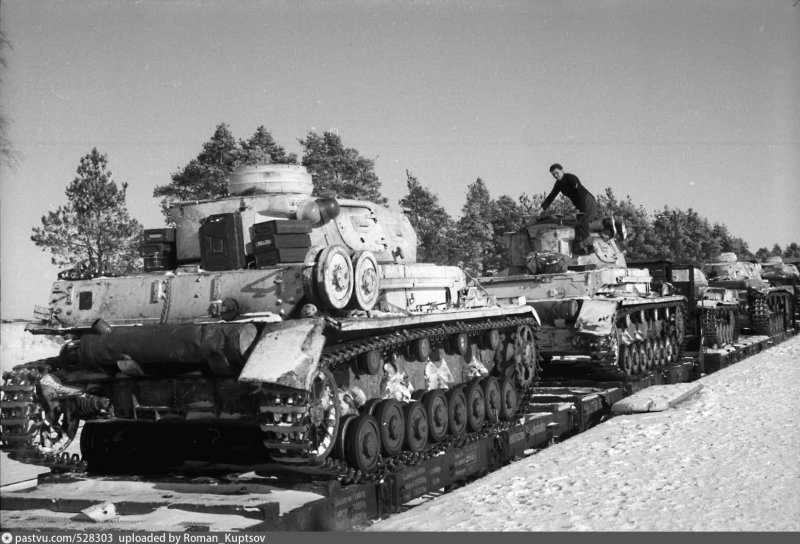 PZ 4 Ausf d на Восточном фронте
