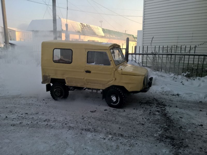 ЛУАЗ Луноход трофи зима