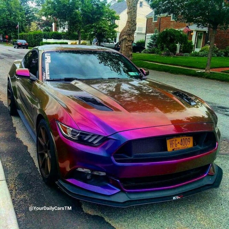 Ford Mustang краска Кэнди