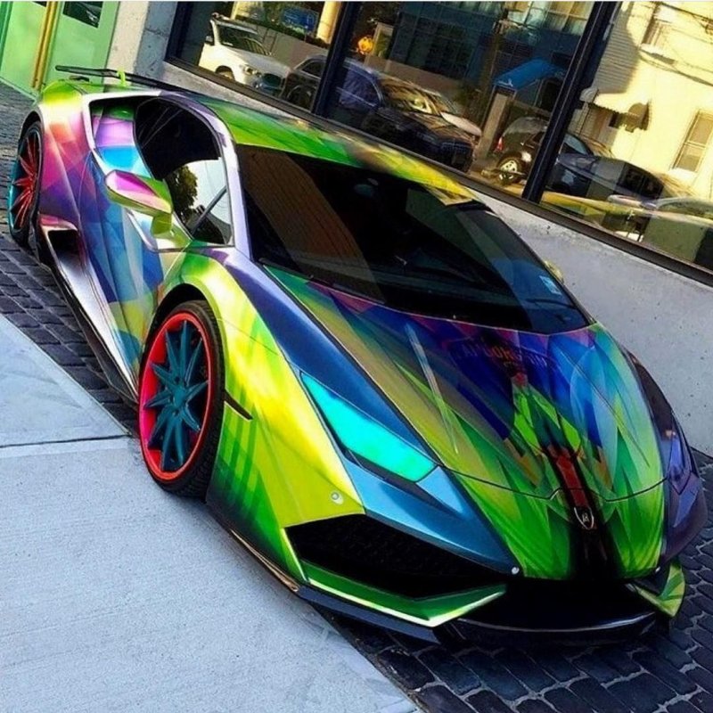 Ламборджини Aventador хамелеон