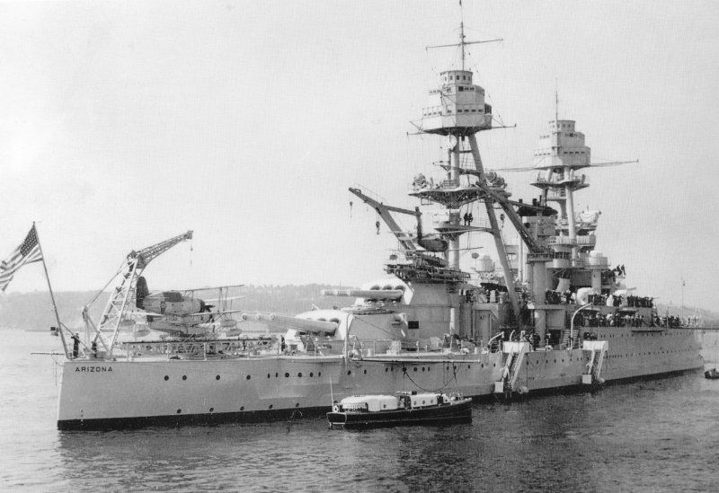 Корабль USS Arizona bb39