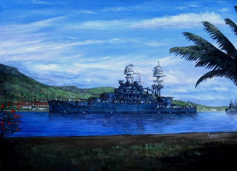 Линкор “USS Arizona”, Перл-Харбор