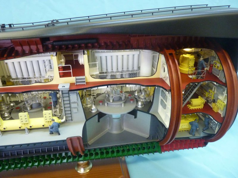 Nuclear Submarine Cutaway