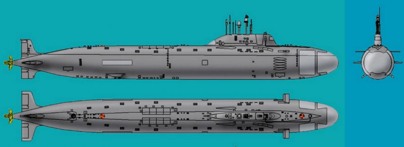 Подводная лодка 949