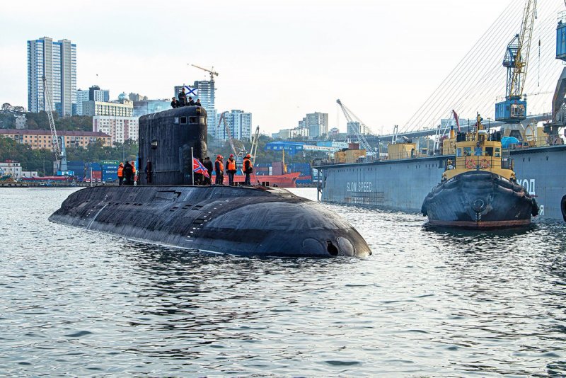 Атомная подводная лодка Томск