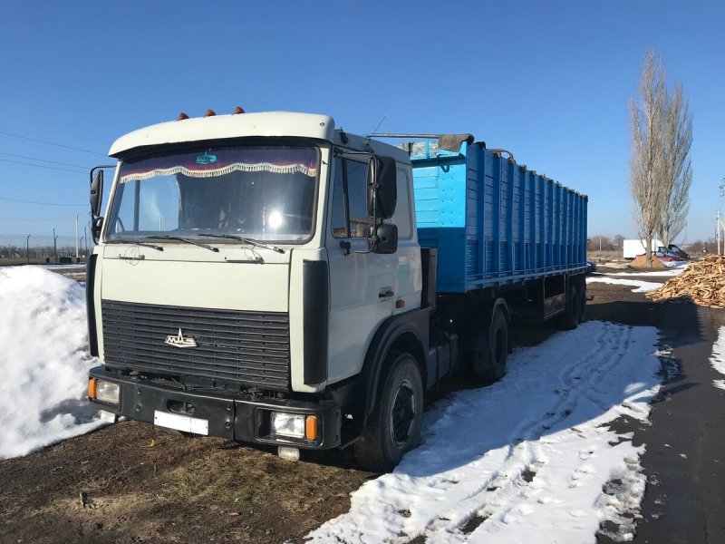 МАЗ 5432 С прицепом