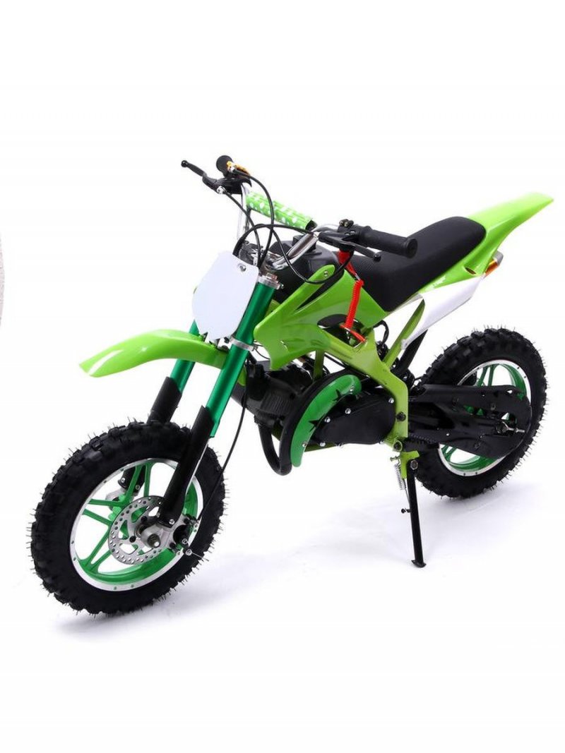 Питбайк бензиновый p.40 - 49cc, цвет зелёный