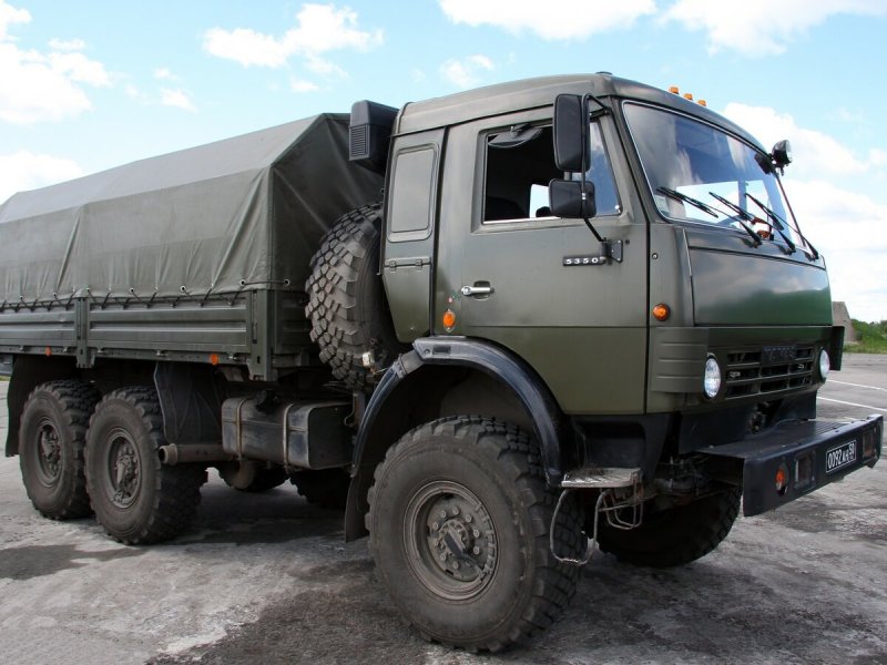 КАМАЗ 5350 военный